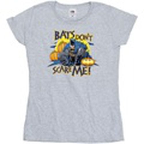Camiseta manga larga Batman Bats Don't Scare Me para mujer - Dc Comics - Modalova