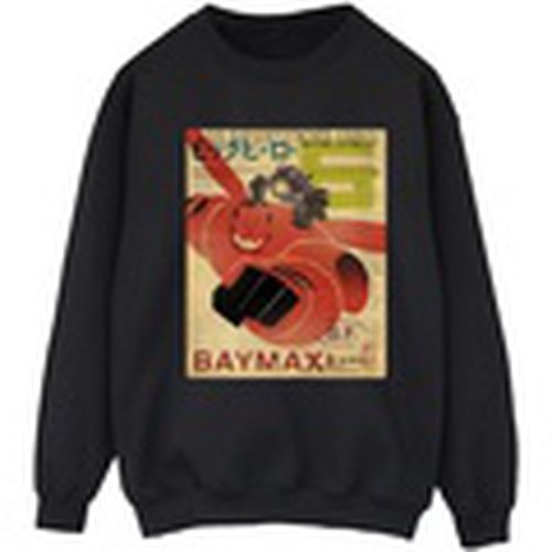 Jersey Big Hero 6 Baymax Flying Baymax Newspaper para mujer - Disney - Modalova