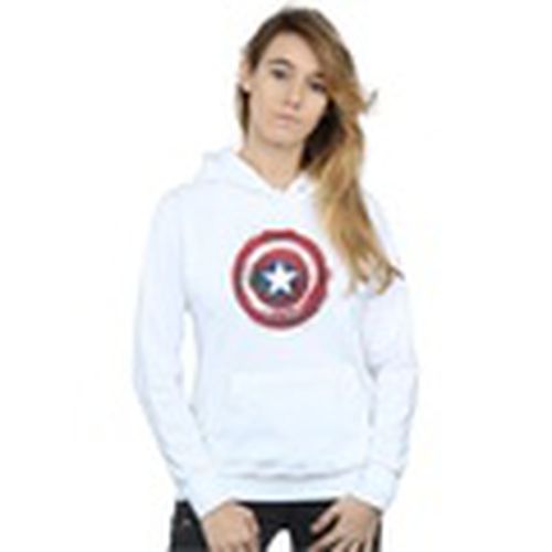 Jersey Captain America Splatter Shield para mujer - Marvel - Modalova