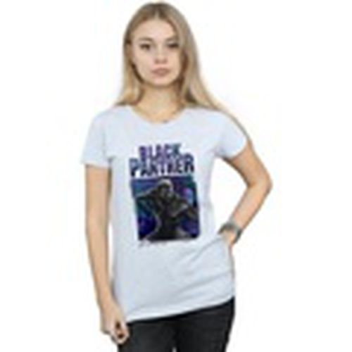 Camiseta manga larga Black Panther Tech Badge para mujer - Marvel - Modalova
