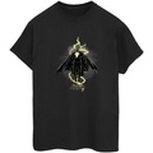 Camiseta manga larga Black Adam Hovering Bolt para mujer - Dc Comics - Modalova