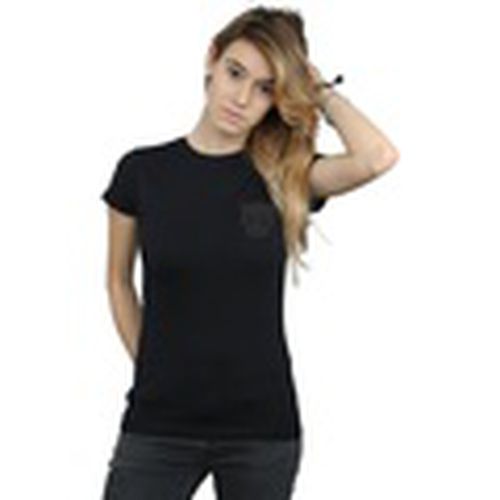 Camiseta manga larga Black On Black para mujer - Marvel - Modalova