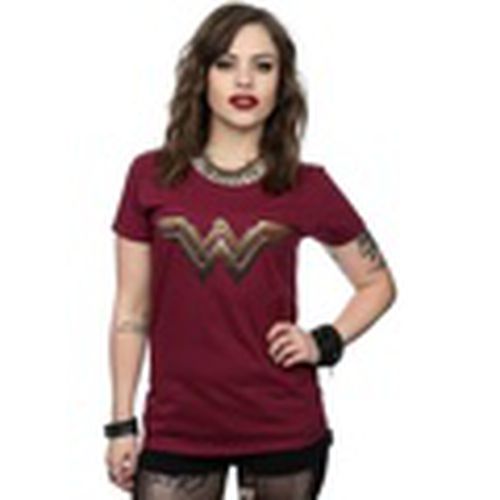 Camiseta manga larga Wonder Woman Logo para mujer - Dc Comics - Modalova