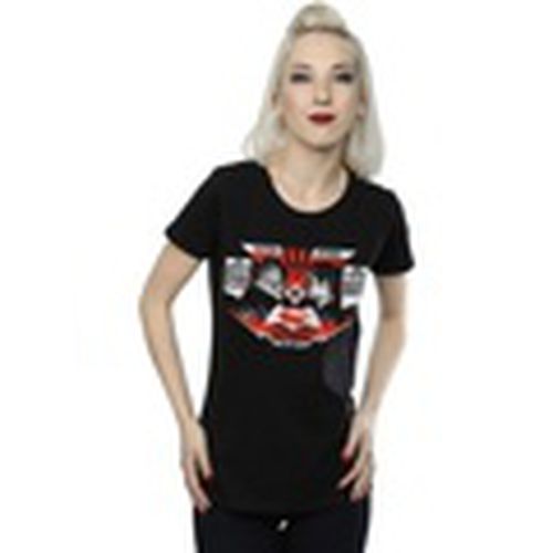 Camiseta manga larga Face Off para mujer - Dc Comics - Modalova