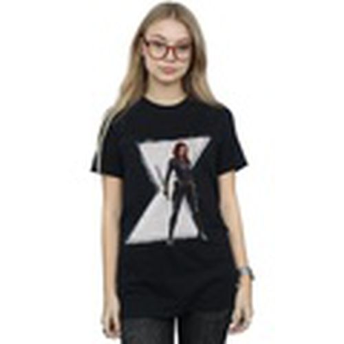 Camiseta manga larga Black Widow Movie Natasha Logo para mujer - Marvel - Modalova