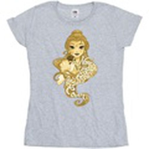 Camiseta manga larga Beauty And The Beast Never Judge para mujer - Disney - Modalova