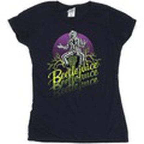 Camiseta manga larga Purple Circle para mujer - Beetlejuice - Modalova