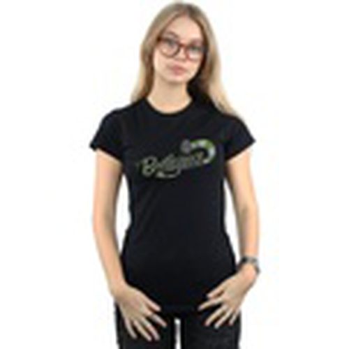 Camiseta manga larga Sandworm Alt Logo para mujer - Beetlejuice - Modalova