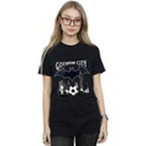 Camiseta manga larga Gotham City para mujer - Dc Comics - Modalova