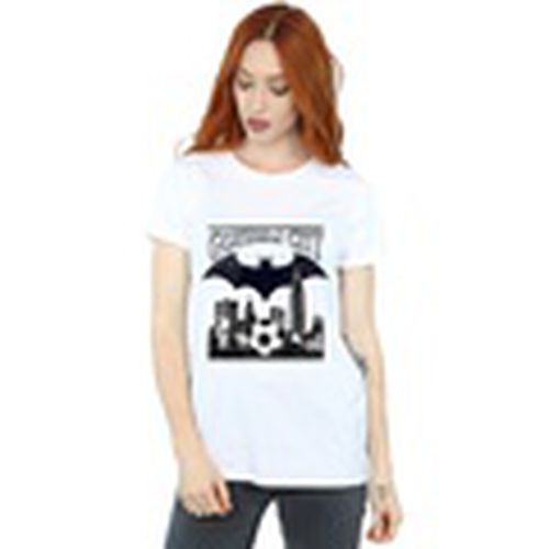 Camiseta manga larga Gotham City para mujer - Dc Comics - Modalova