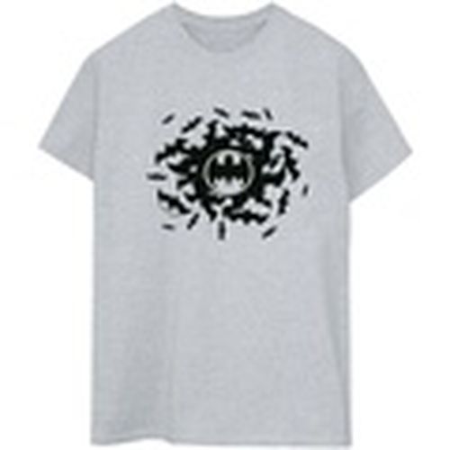 Camiseta manga larga Batman Bat Swirl para mujer - Dc Comics - Modalova