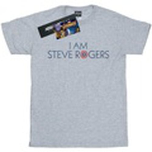 Camiseta manga larga Avengers Infinity War I Am Steve Rogers para hombre - Marvel - Modalova