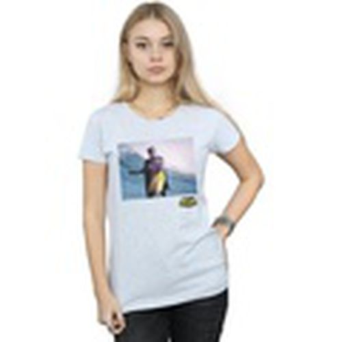 Camiseta manga larga Batman TV Series Surfing Logo para mujer - Dc Comics - Modalova