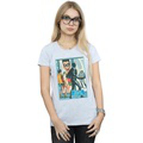 Camiseta manga larga Batman TV Series Dynamic Duo para mujer - Dc Comics - Modalova
