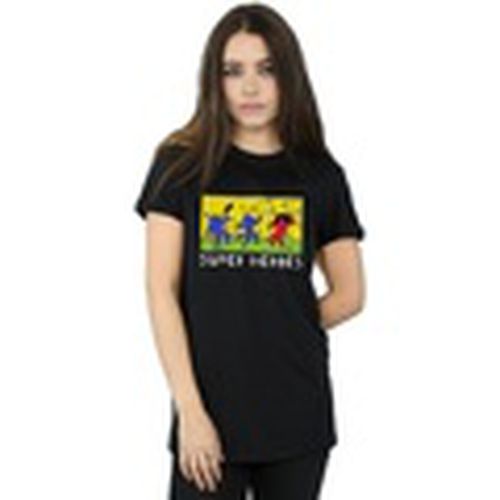 Camiseta manga larga BI12734 para mujer - Dc Comics - Modalova