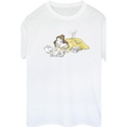 Camiseta manga larga Beauty And The Beast para mujer - Disney - Modalova