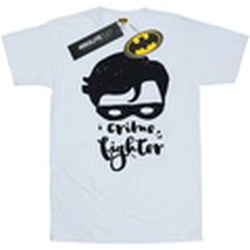 Camiseta manga larga Batman Crime Fighter Sketch para hombre - Dc Comics - Modalova