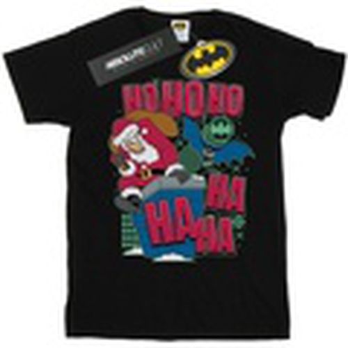 Camiseta manga larga Ha Ha Ha Ho Ho Ho para hombre - Dc Comics - Modalova