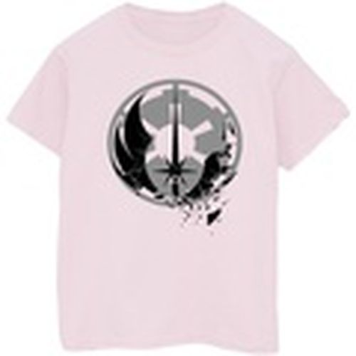 Camiseta manga larga Obi-Wan Kenobi Fractured Logos para mujer - Disney - Modalova