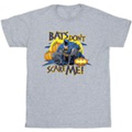 Camiseta manga larga Batman Bats Don't Scare Me para hombre - Dc Comics - Modalova