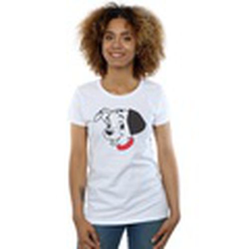 Camiseta manga larga 101 Dalmatians Dalmatian Head para mujer - Disney - Modalova