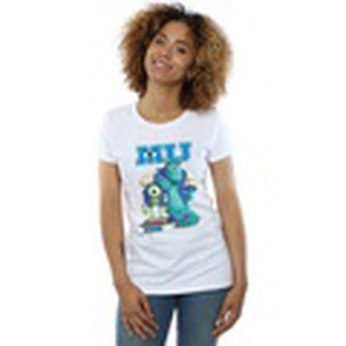 Camiseta manga larga Monsters University para mujer - Disney - Modalova