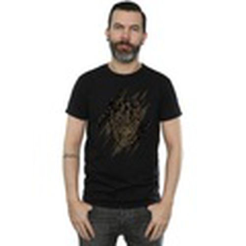 Camiseta manga larga Black Panther Gold Head para hombre - Marvel - Modalova