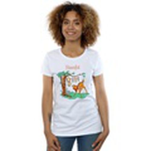 Camiseta manga larga Bambi Tilted Up para mujer - Disney - Modalova