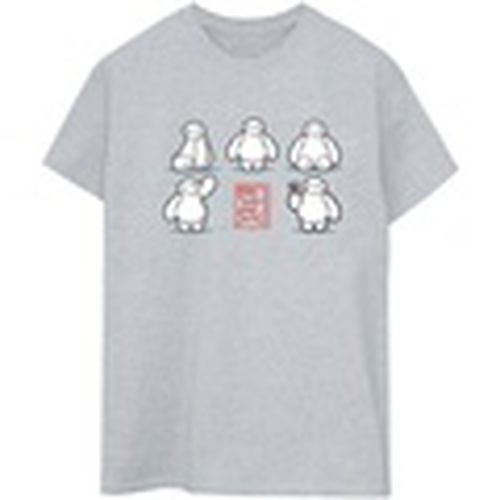 Camiseta manga larga Big Hero 6 Baymax Many Poses para mujer - Disney - Modalova