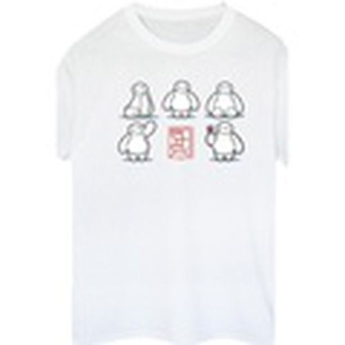Camiseta manga larga Big Hero 6 Baymax Many Poses para mujer - Disney - Modalova