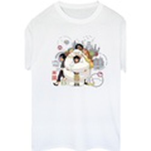 Camiseta manga larga Big Hero 6 Baymax Group Hug para mujer - Disney - Modalova