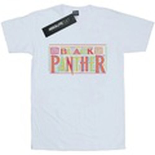 Camiseta manga larga Black Panther Tribal Logo para hombre - Marvel - Modalova