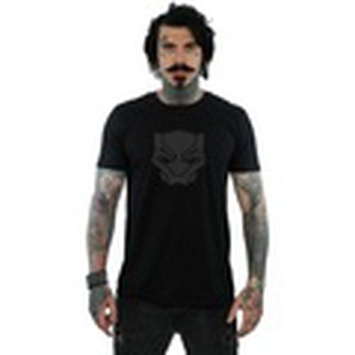 Camiseta manga larga Black On Black para hombre - Marvel - Modalova