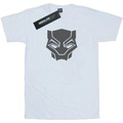 Camiseta manga larga Black Panther Black On Black para hombre - Marvel - Modalova