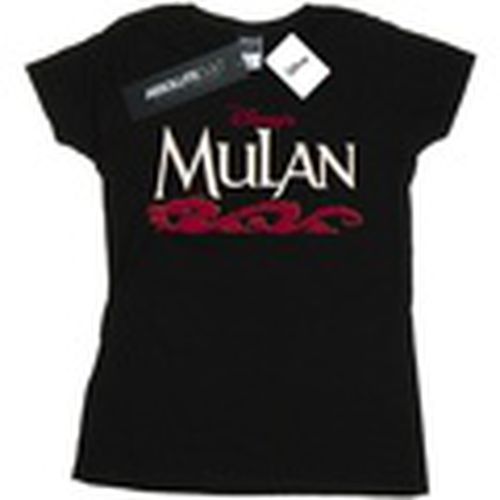Camiseta manga larga Mulan Script para mujer - Disney - Modalova