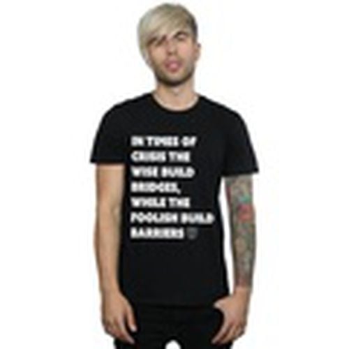 Camiseta manga larga Times Of Crisis para hombre - Marvel - Modalova