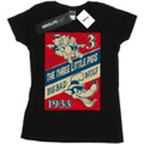 Camiseta manga larga And The Big Bad Wolf para mujer - Disney - Modalova