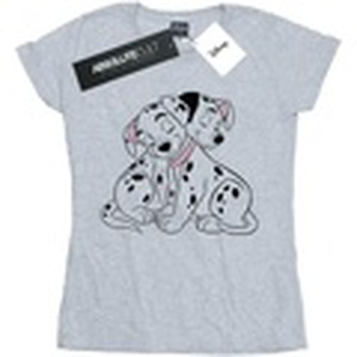 Camiseta manga larga 101 Dalmatians Puppy Love para mujer - Disney - Modalova