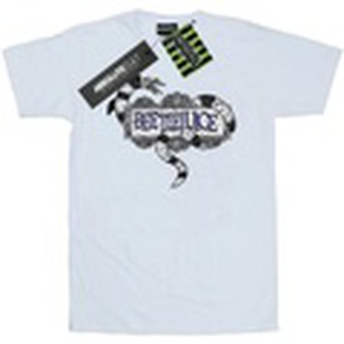 Camiseta manga larga Sandworm Logo para hombre - Beetlejuice - Modalova
