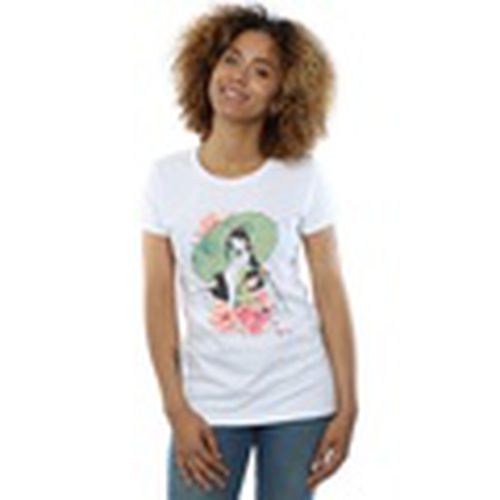 Camiseta manga larga Mulan Magnolia Collage para mujer - Disney - Modalova