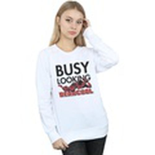 Jersey Busy Looking Deadcool para mujer - Marvel - Modalova