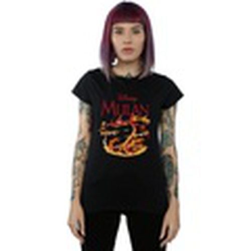 Camiseta manga larga Dragon Fire para mujer - Disney - Modalova