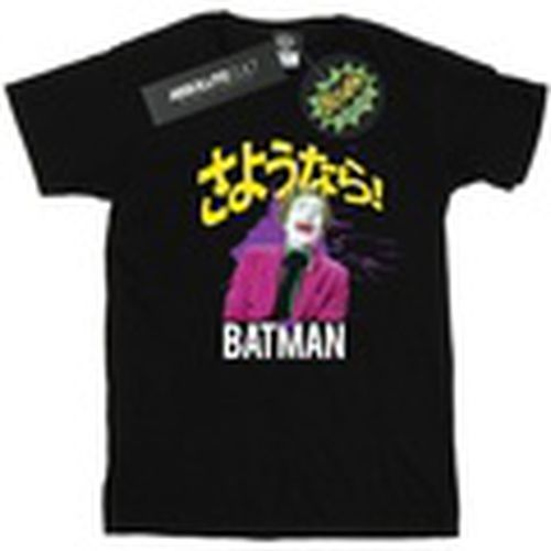 Camiseta manga larga Batman TV Series Joker Splat para hombre - Dc Comics - Modalova