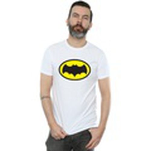 Camiseta manga larga Batman TV Series Logo para hombre - Dc Comics - Modalova