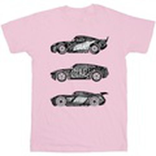 Camiseta manga larga Cars Text Racers para mujer - Disney - Modalova