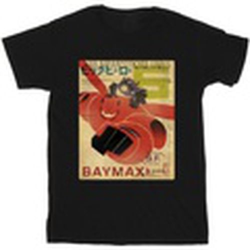 Camiseta manga larga Big Hero 6 Baymax Flying Baymax Newspaper para hombre - Disney - Modalova