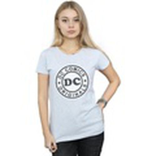 Camiseta manga larga DC Originals Crackle Logo para mujer - Dc Comics - Modalova