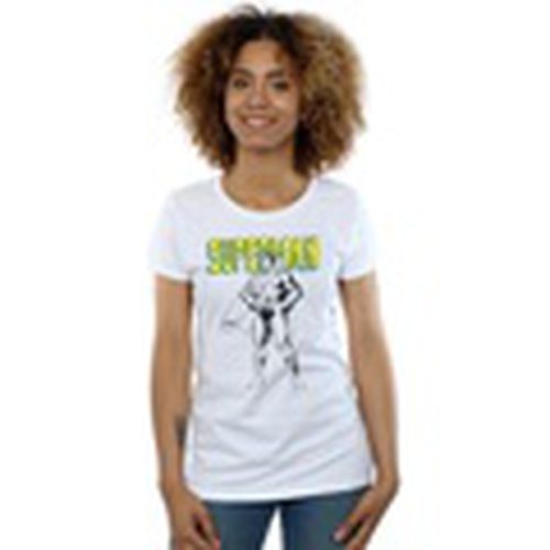 Camiseta manga larga BI17412 para mujer - Dc Comics - Modalova