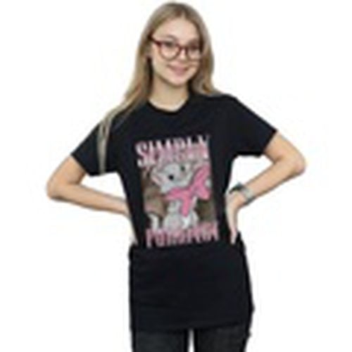 Camiseta manga larga Aristocats Simply Purrfect para mujer - Disney - Modalova