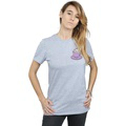 Camiseta manga larga Aristocats Marie In Cup Breast Print para mujer - Disney - Modalova